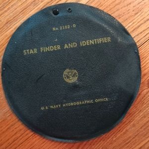 Vintage US Navy Star Finder & Identifier